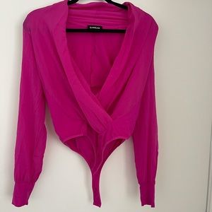 bodysuit fuscia small